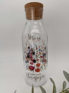 Glaskaraffe "Mama needs some champagne" – Bild 2