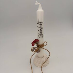 Geschenkskerze "Glückslicht"
