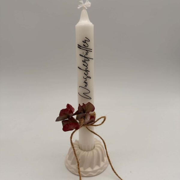 Geschenkskerze "Wunscherfüller"