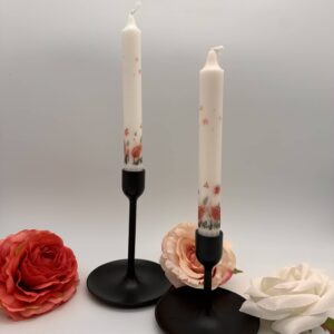 Kerzenständer 3er Set schwarz – Bild 4