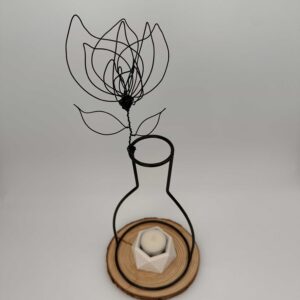 Silhouette Vase "Teelicht"