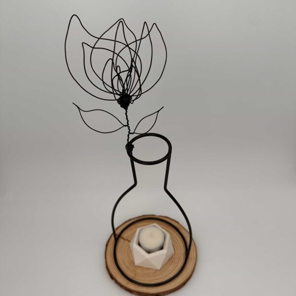 Silhouette Vase "Teelicht"