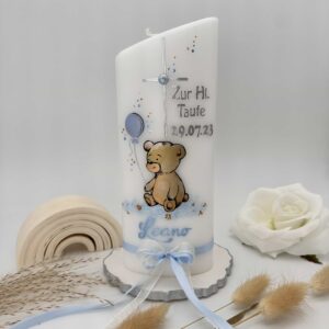 Gastgeschenke "Teddybär" hellblau – Bild 6