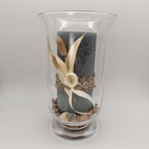 Große Gartenkerze "Eucalyptus Green" im Glas – Bild 2