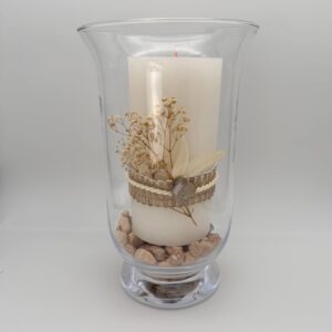 Große Gartenkerze "Nature" im Glas – Bild 3