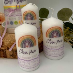 Gastgeschenke "Regenbogen" bunt 10 cm