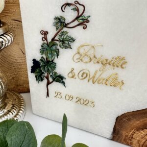 Hochzeitskerze "Weinrebe"