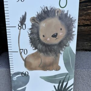 Babymesslatte 180 cm "Löwe" Jungle-Optik – Bild 6