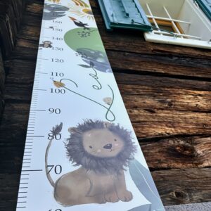 Babymesslatte 180 cm "Löwe" Jungle-Optik – Bild 9