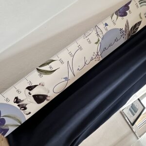 Babymesslatte 180 cm "Dachs" blau & grün – Bild 7