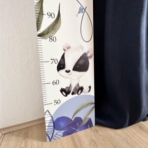 Babymesslatte 180 cm "Dachs" blau & grün – Bild 6