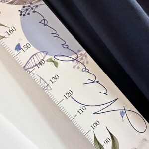 Babymesslatte 180 cm "Dachs" blau & grün – Bild 4