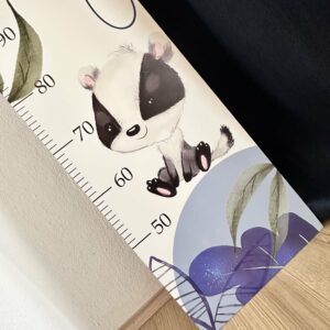 Babymesslatte 180 cm "Dachs" blau & grün – Bild 5