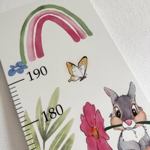 Babymesslatte 180 cm "Bambi & Klopfer" – Bild 3