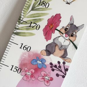 Babymesslatte 180 cm "Bambi & Klopfer" – Bild 4