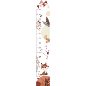 Babymesslatte 180 cm "Fuchs" rost & natur – Bild 6