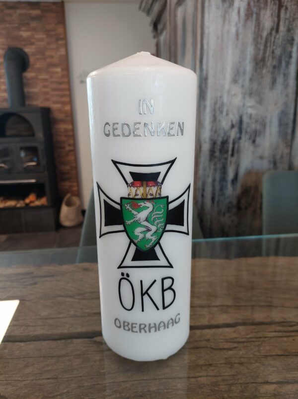 ÖKB "Stil schwarz" Wappen aus Wachs