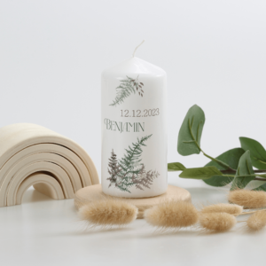 Gastgeschenke "Farnblätter" grün & braun