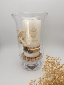 Große Gartenkerze "Nature" als Hochzeitskerze – Bild 4