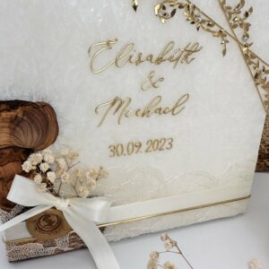 Hochzeitskerze "Goldzweige" – Bild 3