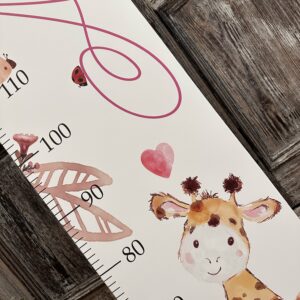 Babymesslatte 180 cm "Giraffe" Blütentraum – Bild 5