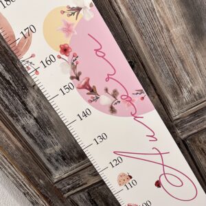 Babymesslatte 180 cm "Giraffe" Blütentraum – Bild 3