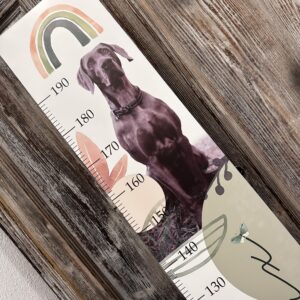 Babymesslatte 180 cm "Wunschfotos" verschiedene Farben – Bild 5