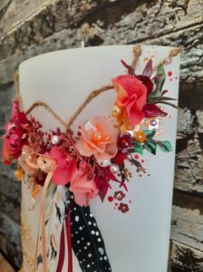 Hochzeitskerze "Dreamcatcher" Bohemian – Bild 5