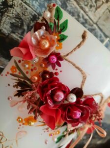 Hochzeitskerze "Dreamcatcher" Bohemian – Bild 3