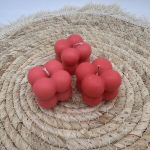Bubble Kerze "Watermelon" – Bild 2