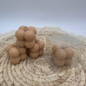 Bubble Kerze "Cappuccino"