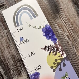 Babymesslatte 180 cm "Kuhli-Muh" blau & grün – Bild 6