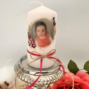 Gastgeschenke "Blütenkranz" mit Foto – Bild 3