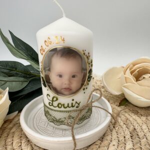 Gastgeschenke "Greenery" mit Foto
