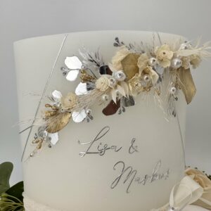 Hochzeitskerze "Silver Linings" – Bild 7