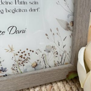 Patenbrief "Natural Flowers" A4 – Bild 4
