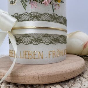 Hochzeitskerze "Wiesentraum" – Bild 4