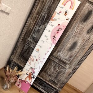 Babymesslatte 180 cm "Pferd" Blütenzauber – Bild 8