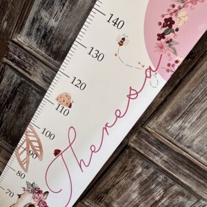 Babymesslatte 180 cm "Pferd" Blütenzauber – Bild 4