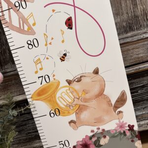 Babymesslatte 180 cm "Musik" Waldfeeling – Bild 7