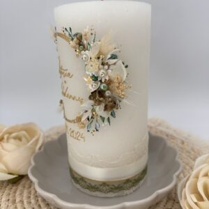 Hochzeitskerze "Sommerfeld-Romantik" – Bild 3