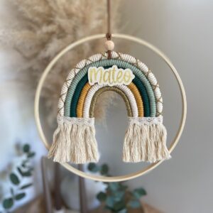 Cake-Topper "Regenbogen" grün – Bild 6