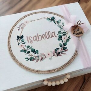 Hochzeitskerze "Blütenhexagon" lovely Roses – Bild 7