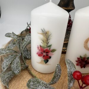 Adventkranzkerzen Weihnachtsstern – Bild 5