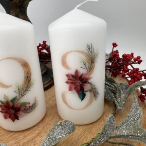 Adventkranzkerzen Weihnachtsstern – Bild 6