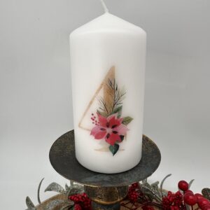 Adventkranzkerzen Weihnachtsstern – Bild 8