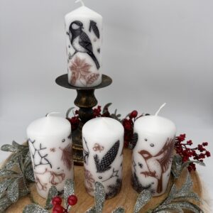 Winterkerzen "Woods" 2er Set