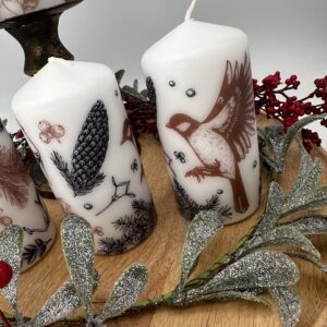 Winterkerzen "Woods" 2er Set – Bild 4