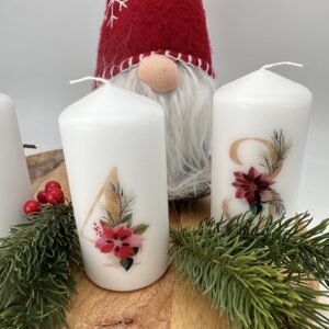 Adventkranzkerzen Weihnachtsstern – Bild 3