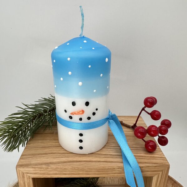 Winterkerze "Frosty"